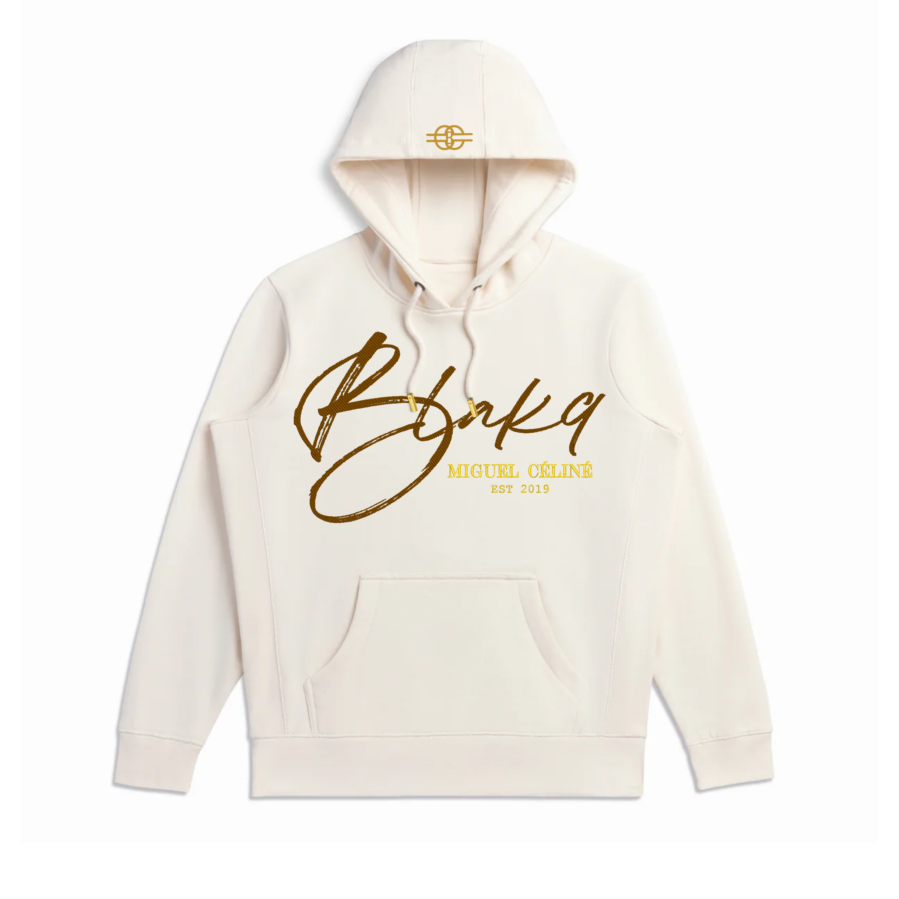 BLAKQ LUXURY UNISEX HOODIE - Creame