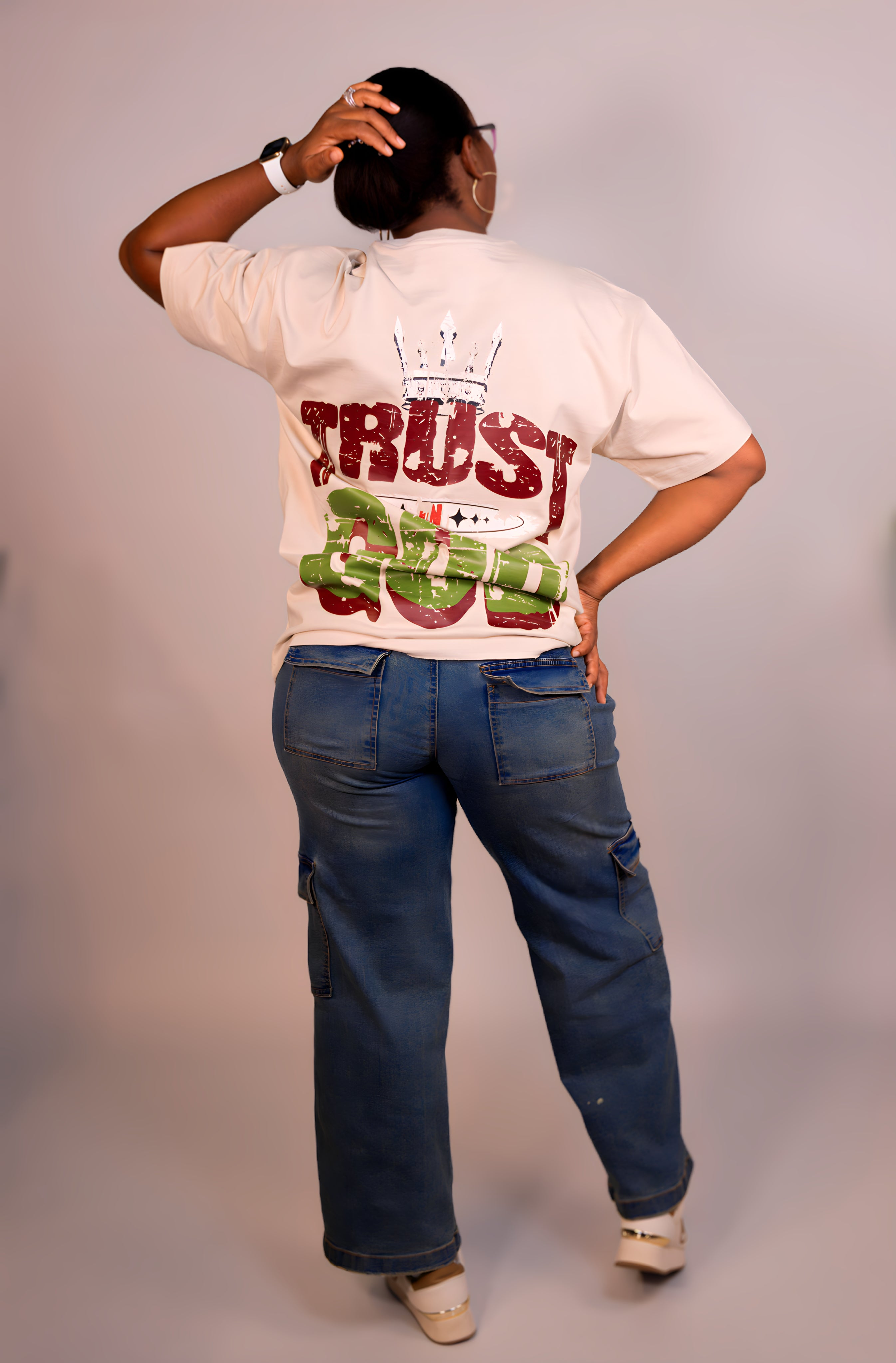 TRUST GOD  LUXURY TEE