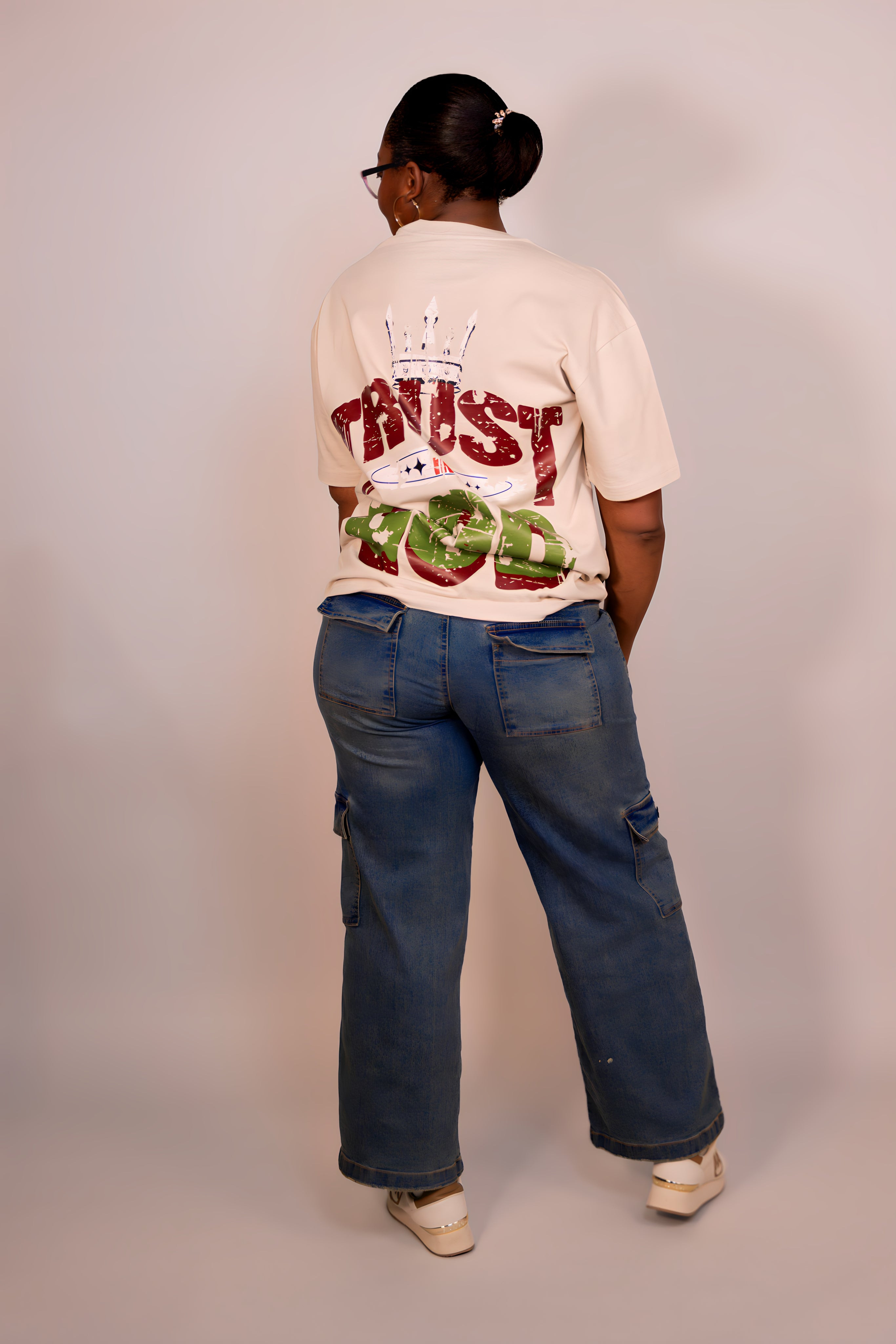 TRUST GOD  LUXURY TEE