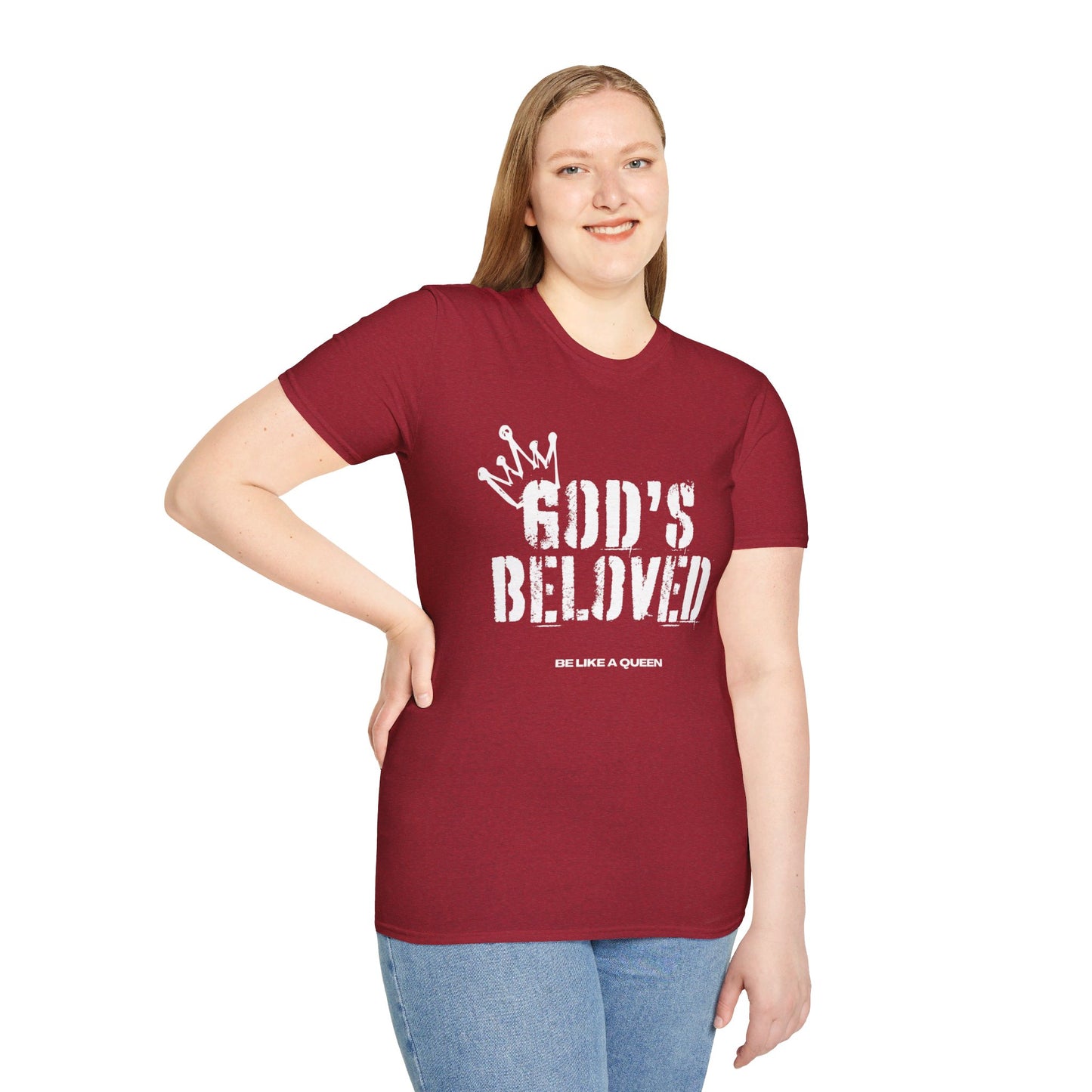 Womens Gods Beloved Soft style T-Shirt