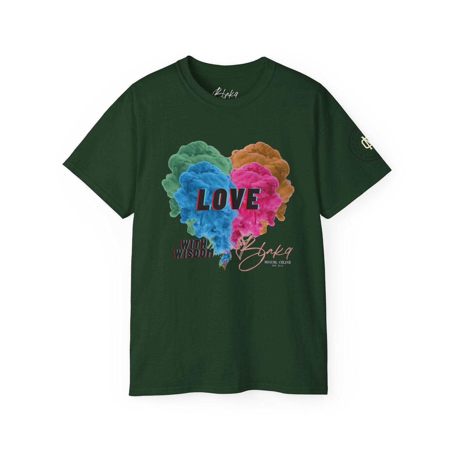 Womens Love with Wisdom Premium Ultra Cotton Tee