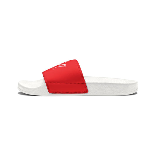 Men's Miguel Celine Red Removable-Strap Sandals