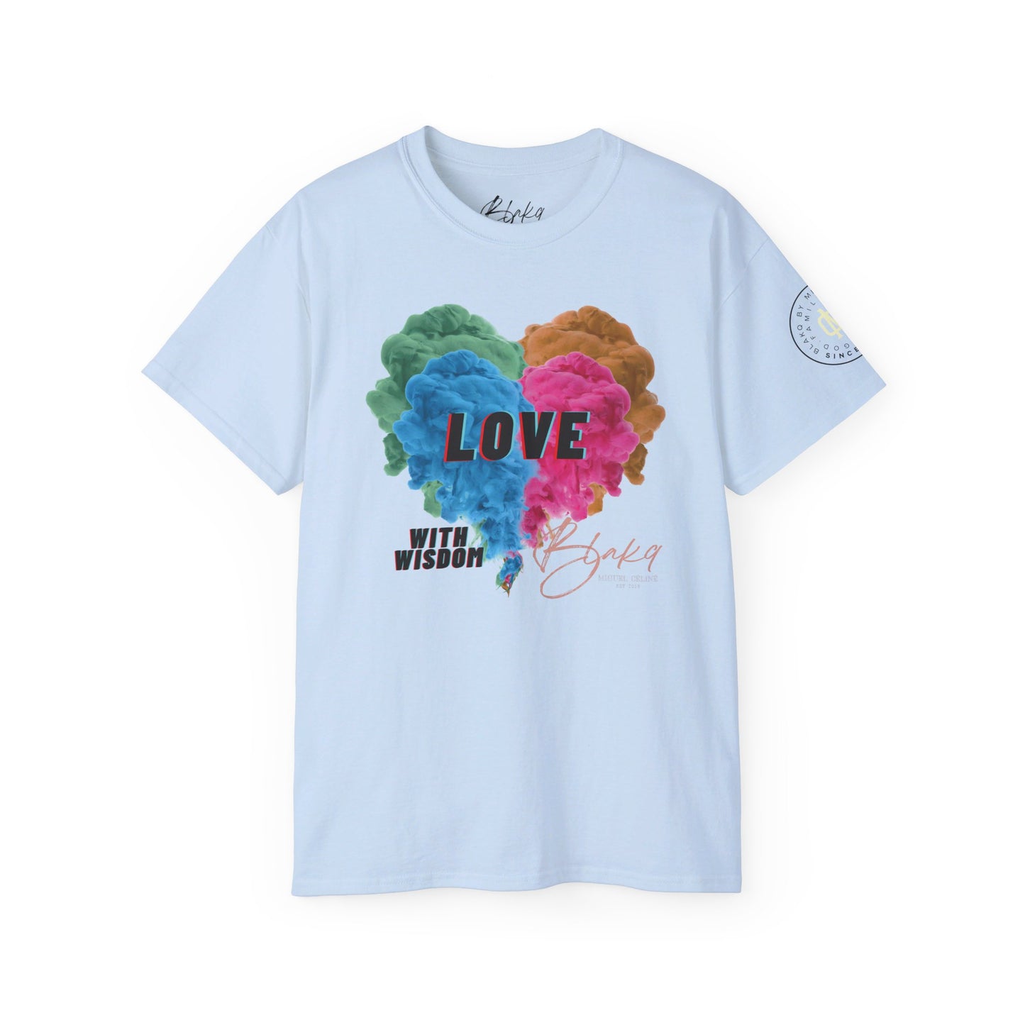 Womens Love with Wisdom Premium Ultra Cotton Tee