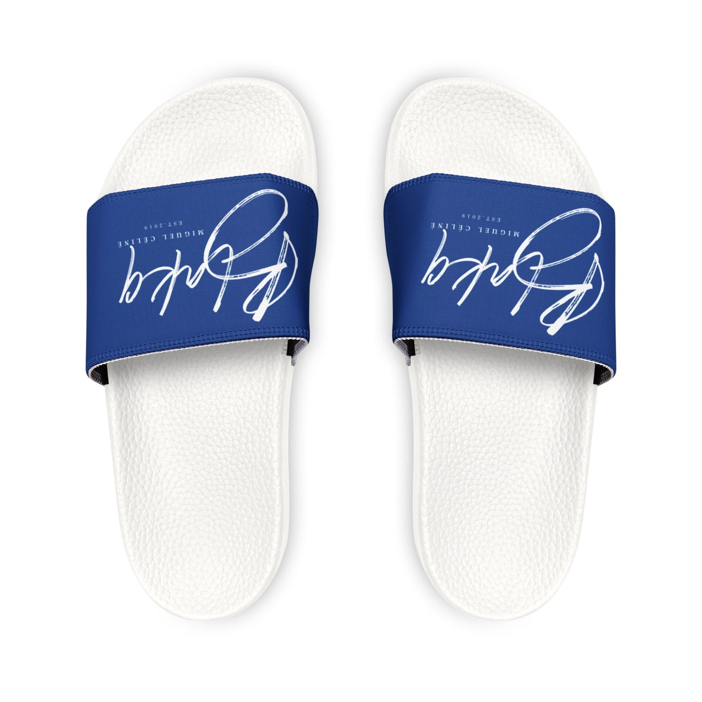 Men's Miguel Celine Blue Removable-Strap Sandals