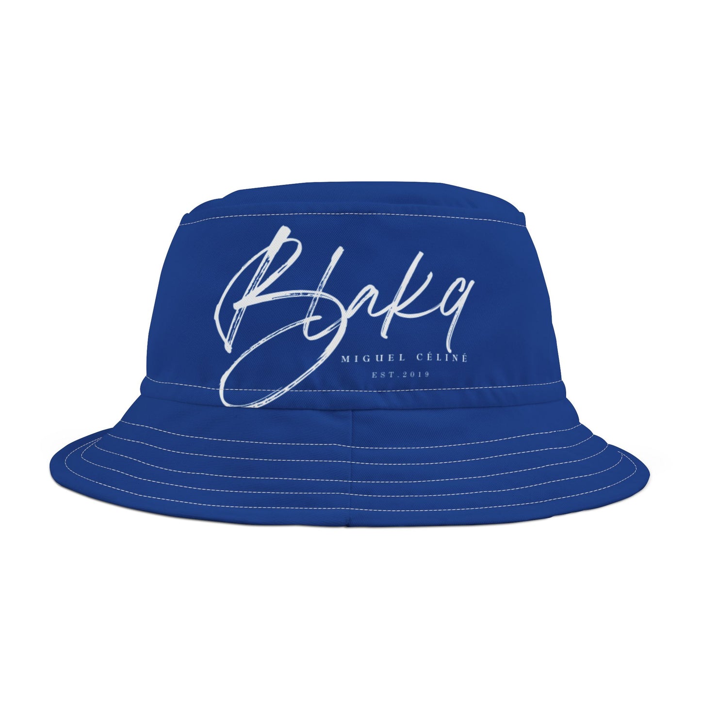 Miguel Celine Blue Bucket Hat