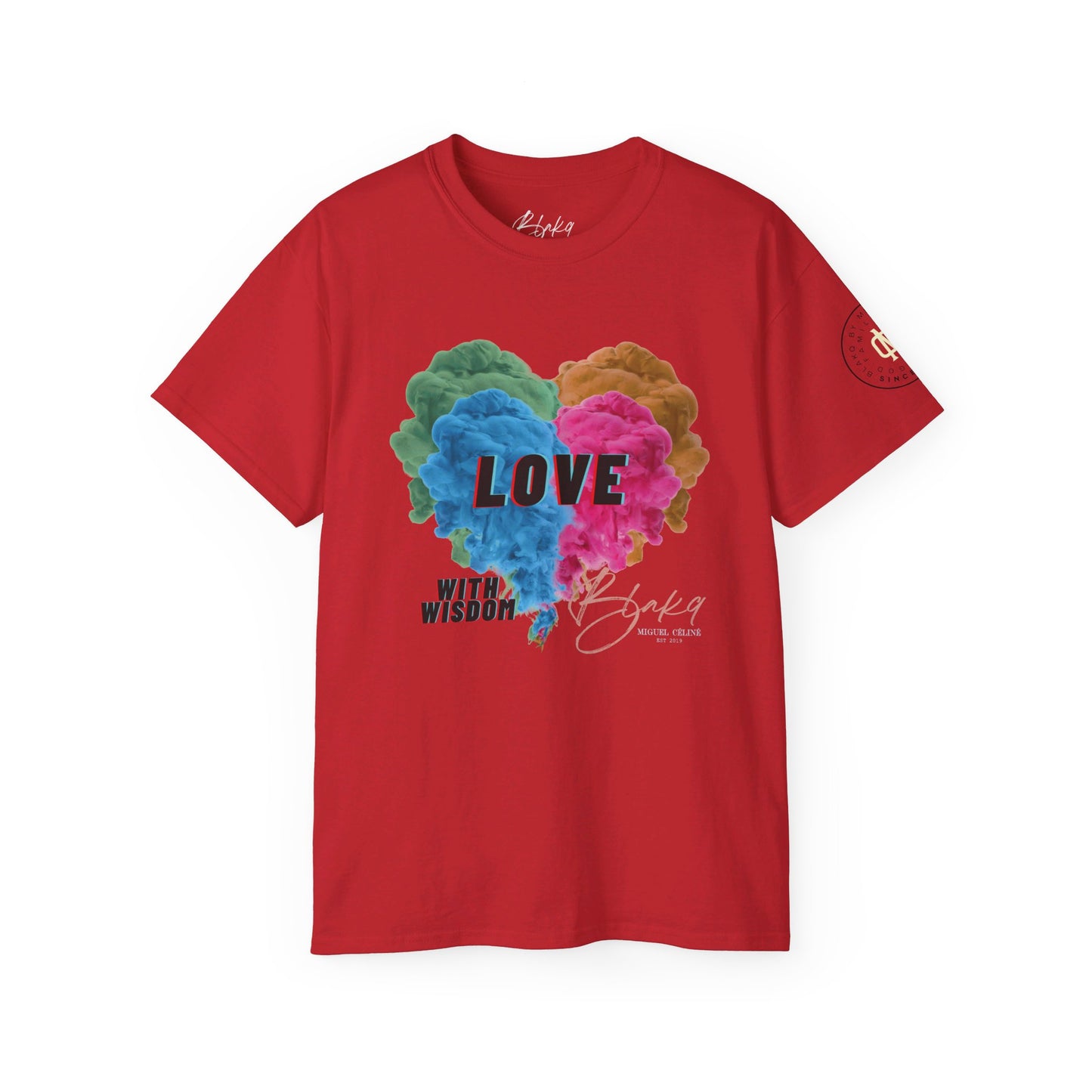 Womens Love with Wisdom Premium Ultra Cotton Tee