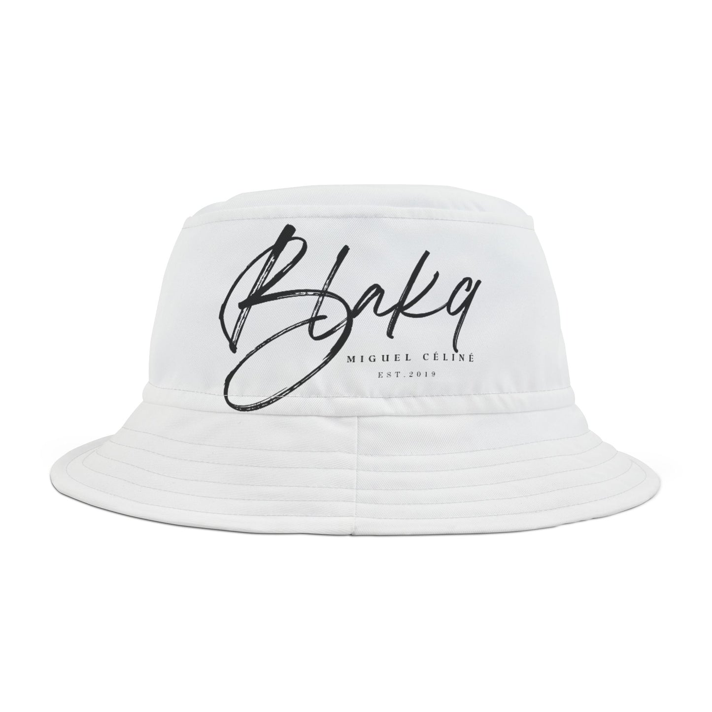 Miguel Celine white Bucket Hat