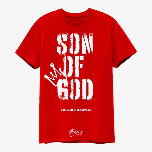 BLAK- SON OF GOD  RED T-SHIRT