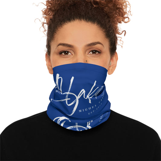 Miguel Celine Neck Gaiter Blue