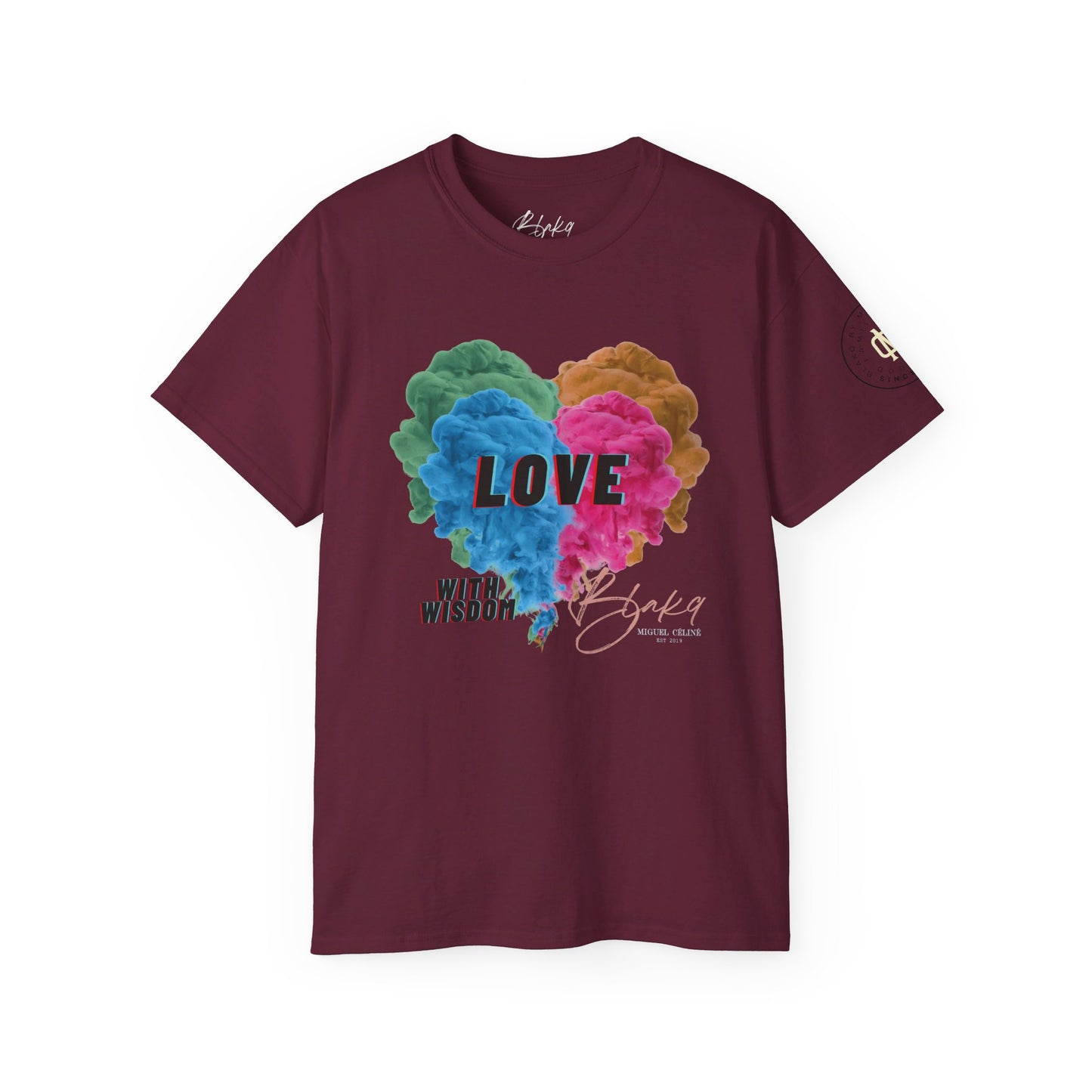 Womens Love with Wisdom Premium Ultra Cotton Tee