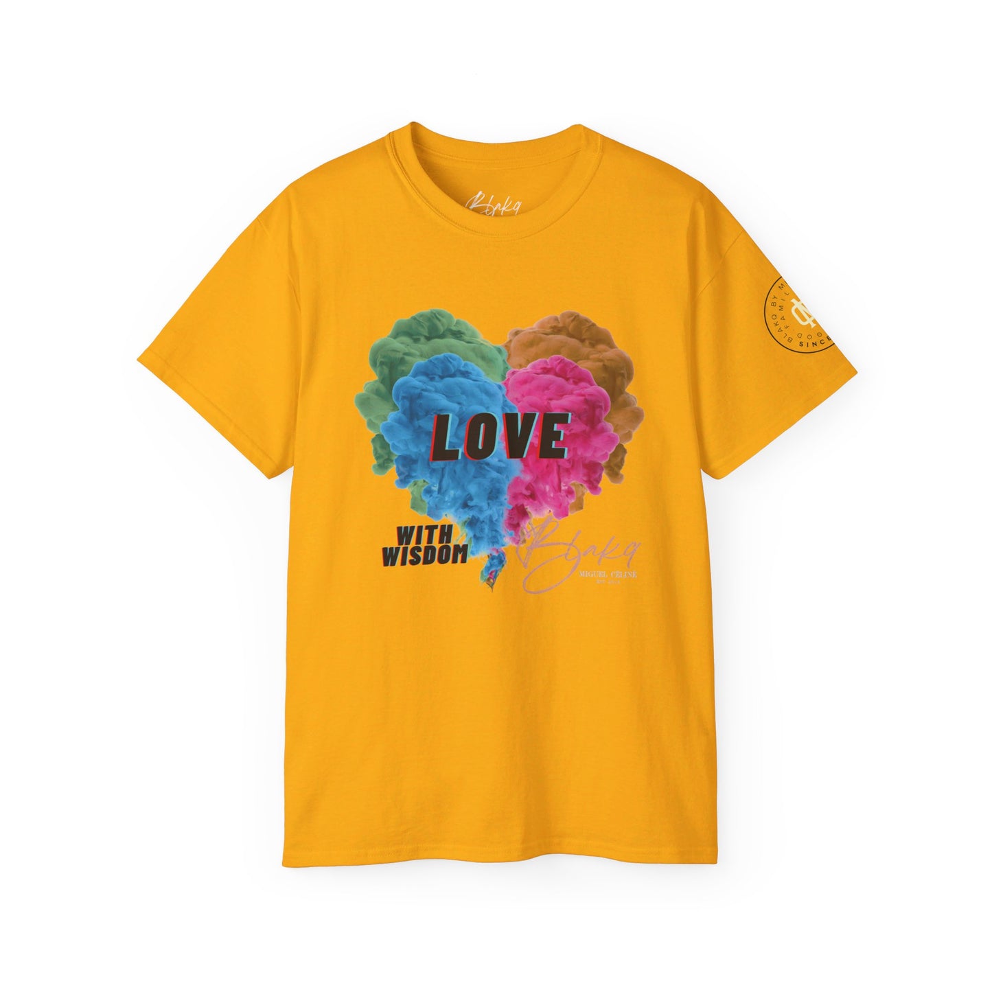 Womens Love with Wisdom Premium Ultra Cotton Tee