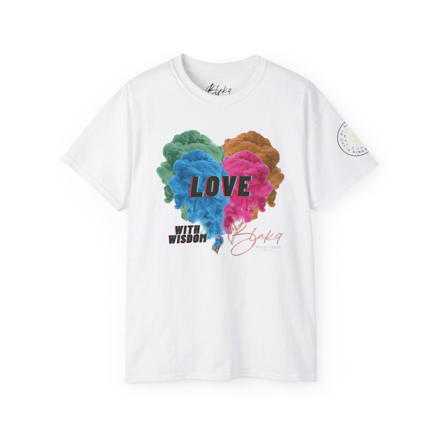 Womens Love with Wisdom Premium Ultra Cotton Tee