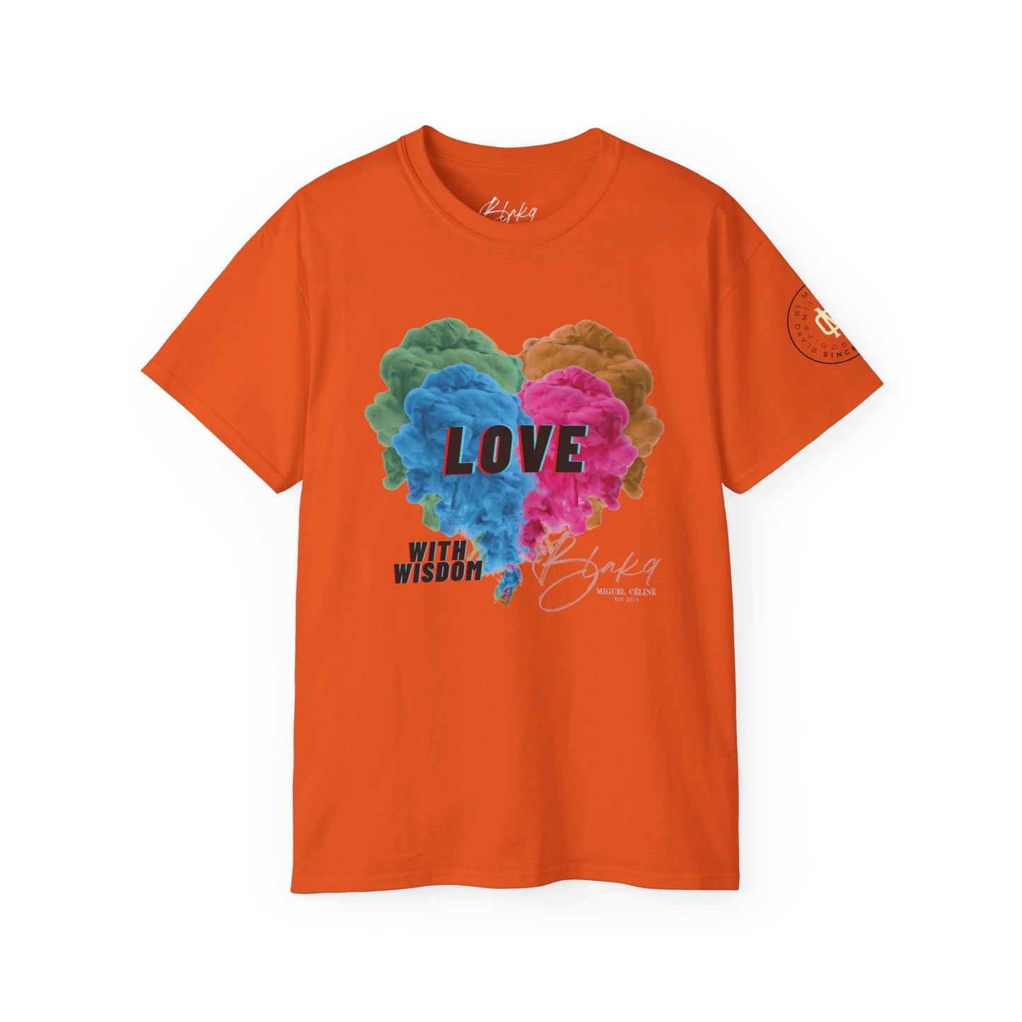 Womens Love with Wisdom Premium Ultra Cotton Tee