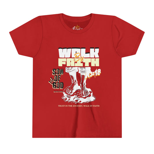 Boys Walk by Faith Short Sleeve Tee