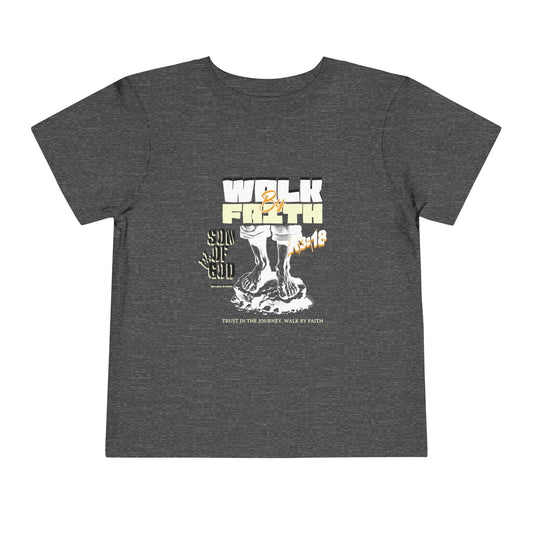 Toddler Walk by Faith Short Sleeve Tee