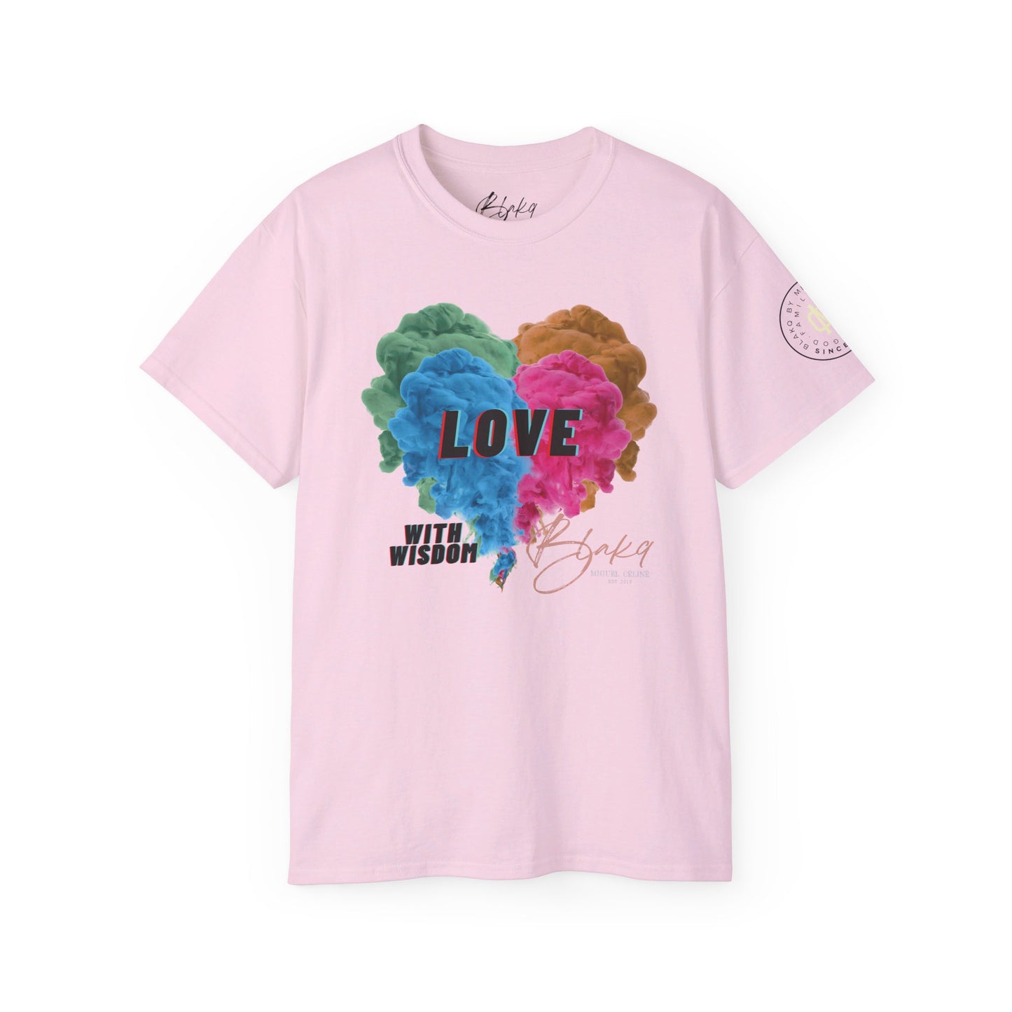 Womens Love with Wisdom Premium Ultra Cotton Tee