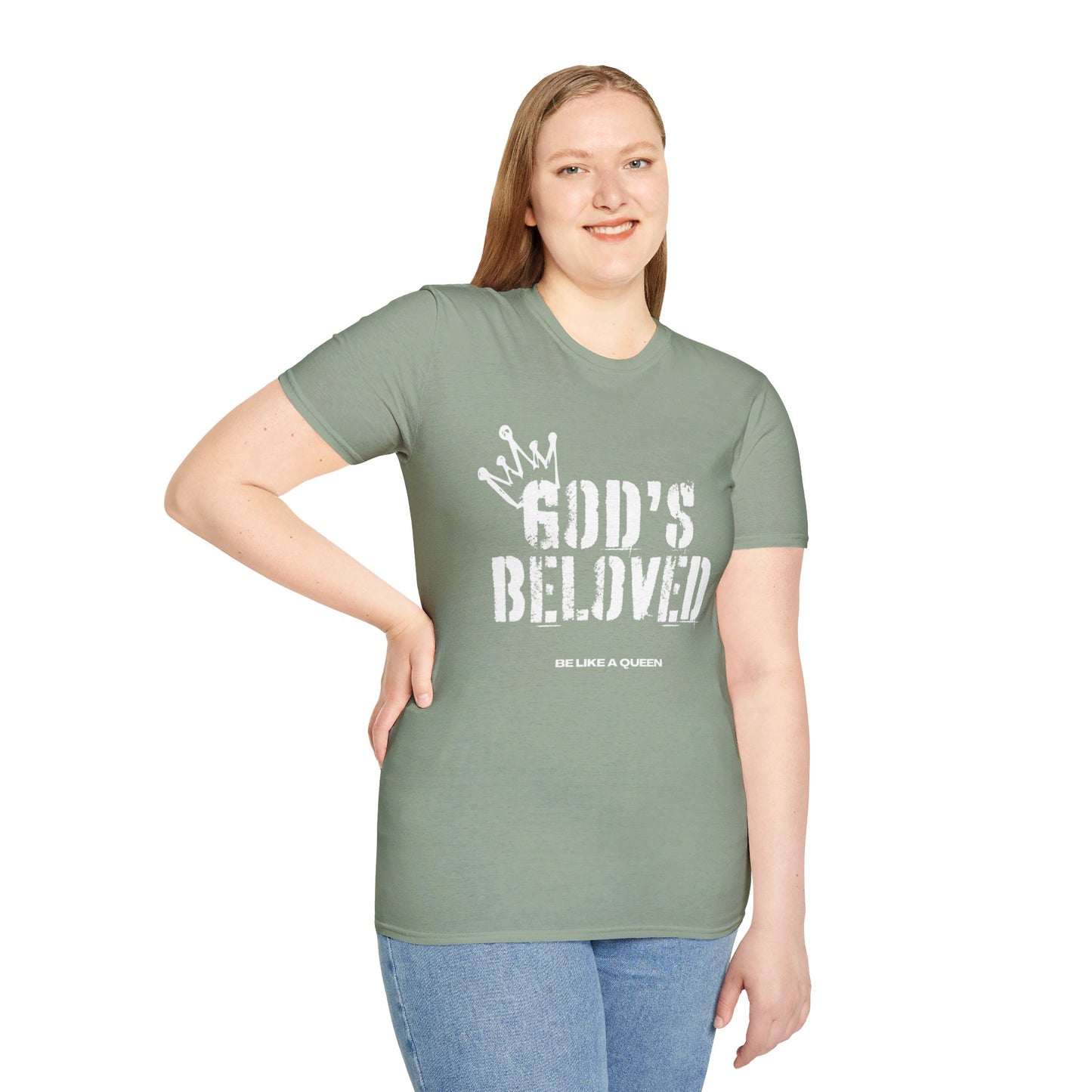 Womens Gods Beloved Soft style T-Shirt