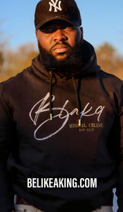 BLAKQ LUXURY UNISEX HOODIE - Black