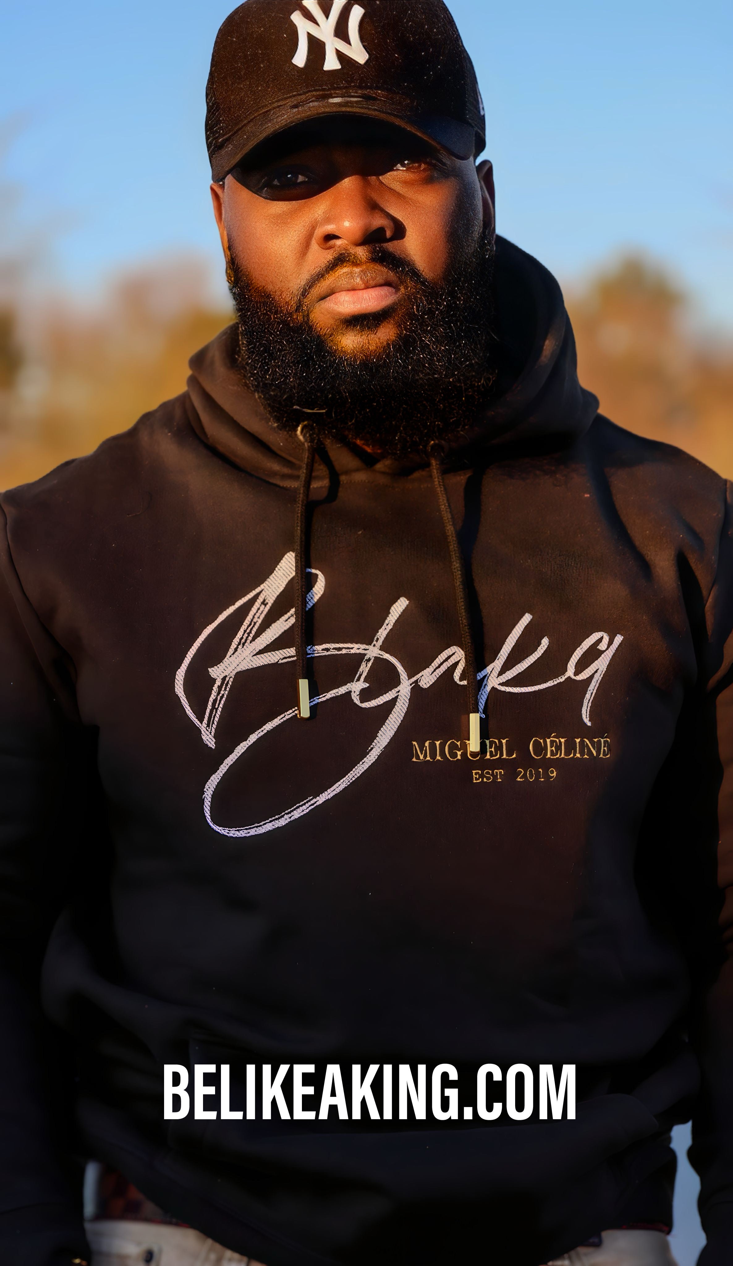 BLAKQ LUXURY UNISEX HOODIE - Black