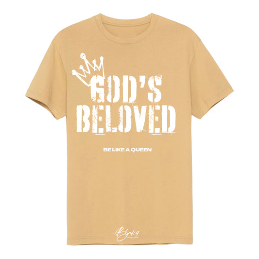 BLAQ- God's Beloved TShirt (Tan)