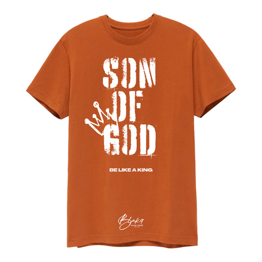 BLAK- SON OF GOD  BURNT ORANGE T-SHIRT