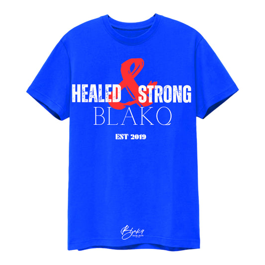 BLAKQ’S - HEALED & STRONG ROYAL BLUE