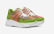 MIGUEL CELINE WOMENS LIMITED EDITION ITALIAN LEATHER SNEAKERS